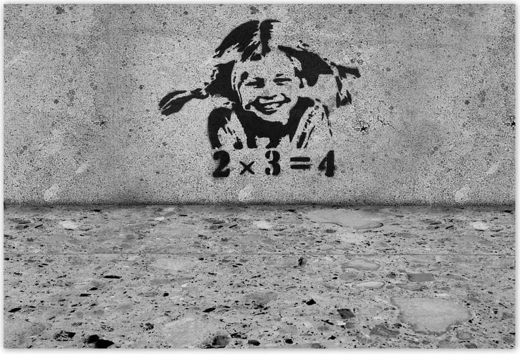Poszterek 155x105 Banksy A szeplős lány