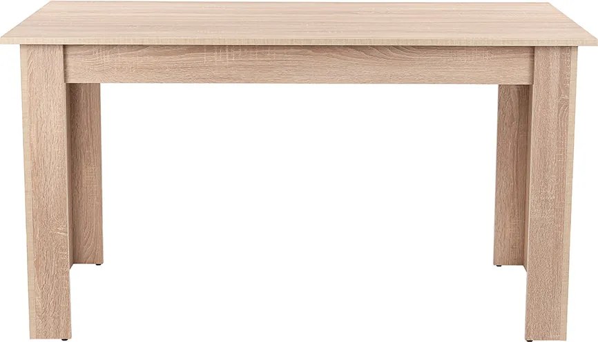 Yorki Standard étkezőasztal 140x80 cm sonoma tölgy