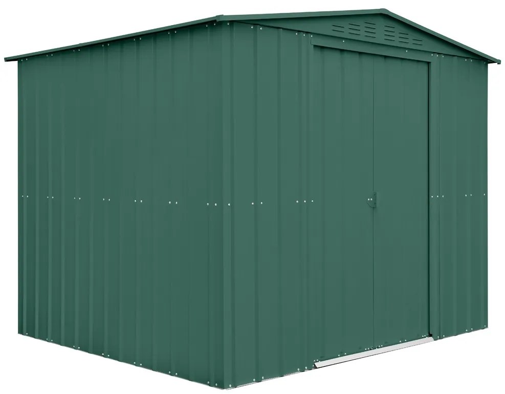 fém kerti ház GLOBEL 108 ZÖLT + napfénytető LG2501