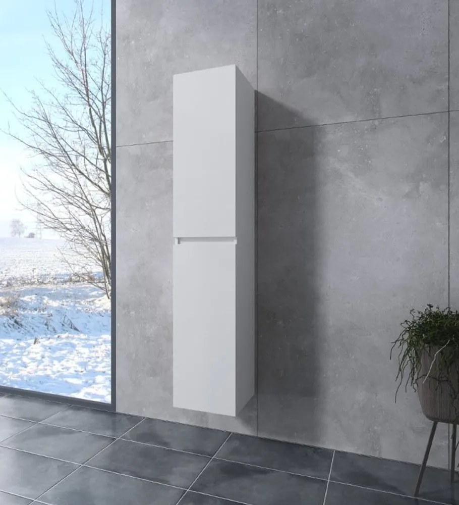 Burgundia || White fürdőszoba szekrény