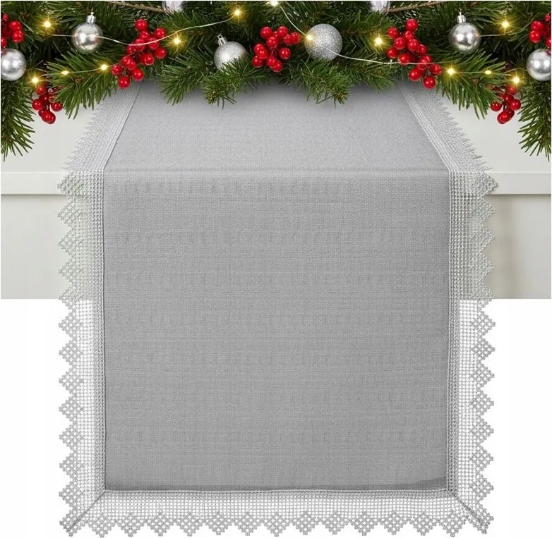 Karácsonyi Asztali Futófelület 35x140 Hímzés Eurofirany Eliana