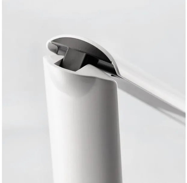 Lámpa Asztali FLOWER 4W, 240lm, DC 5V, 1A, 4000K, battery 1800MAh, Ra>80, fekete/fehér