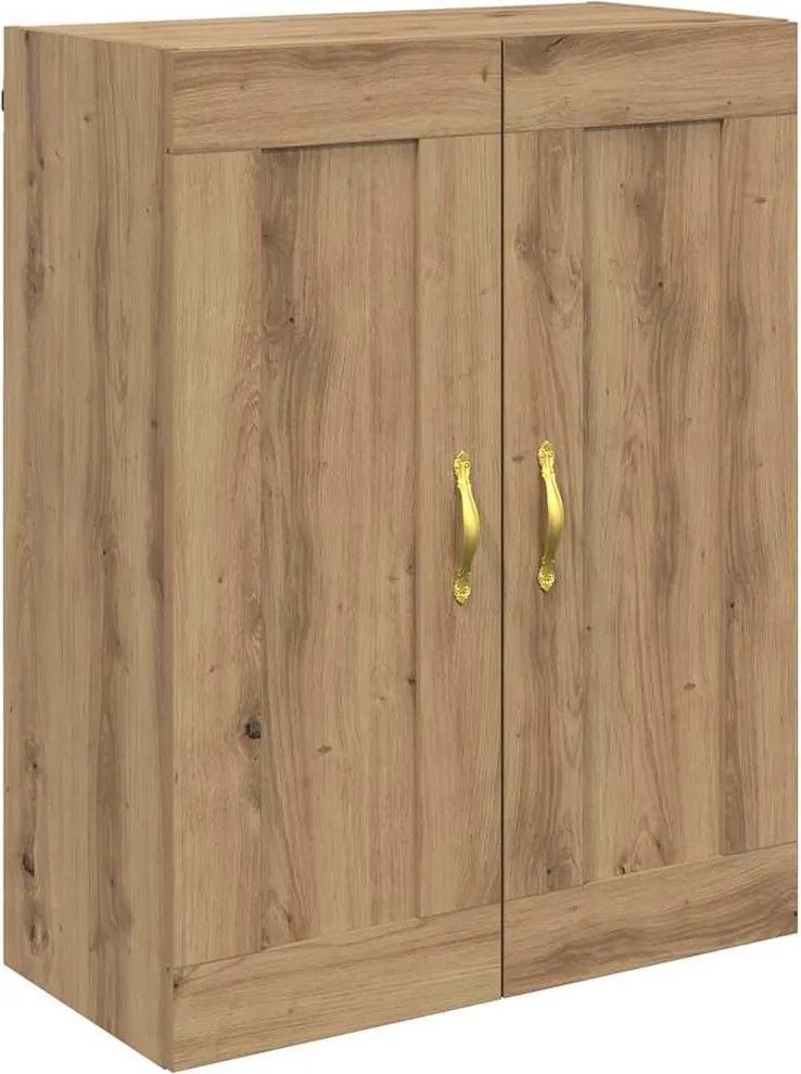 vidaXL Fali szekrény Artisan tölgy 69,5 x 34 x 90 cm Faanyag
