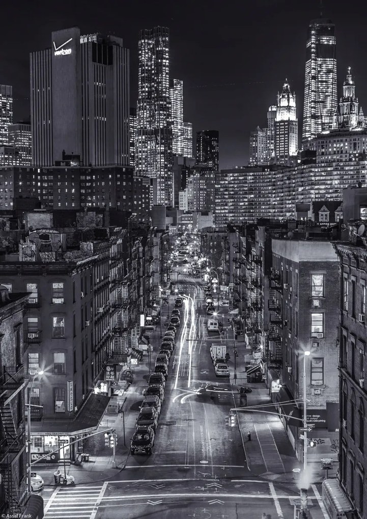 Poszter 21x29,7cm China Town New York, Assaf Frank