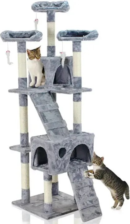 Kaparófa macskáknak Hawaj 170 cm antracit