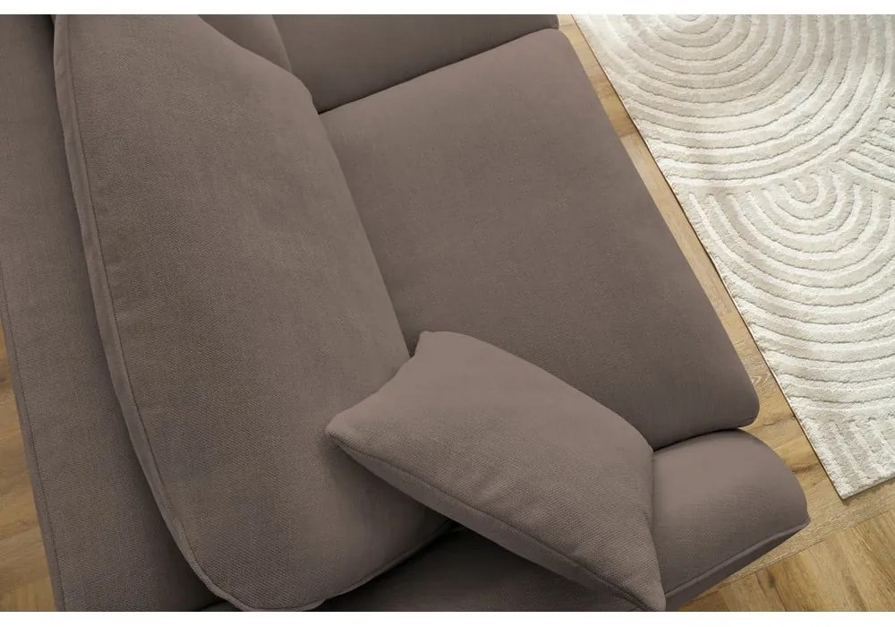 Barna kinyitható kanapé 235 cm Cezanne – Bobochic Paris