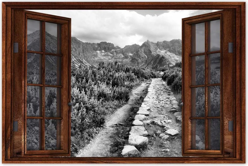 Poszterek 120x80 Tátra Lengyel hegyek Kilátás