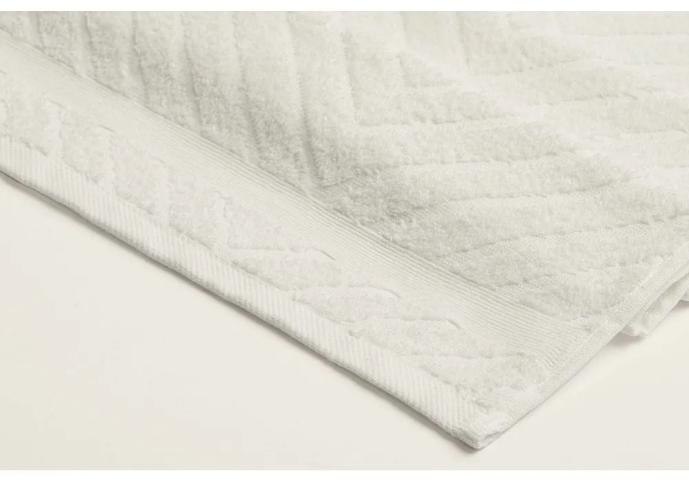 Sárga-szürke frottír pamut törölköző szett 4 db-os 50x90 cm – Foutastic