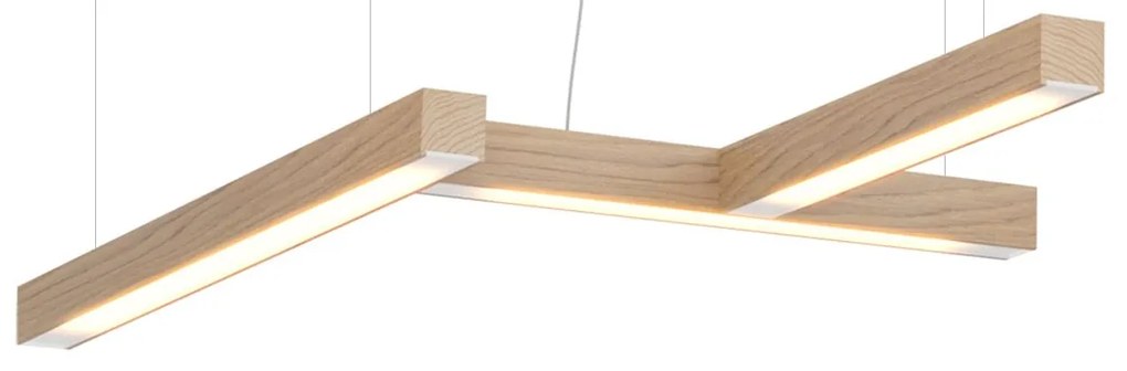 Függeszték LED40 forma 4, többféle változat - TUNTO Modell: természetes dió