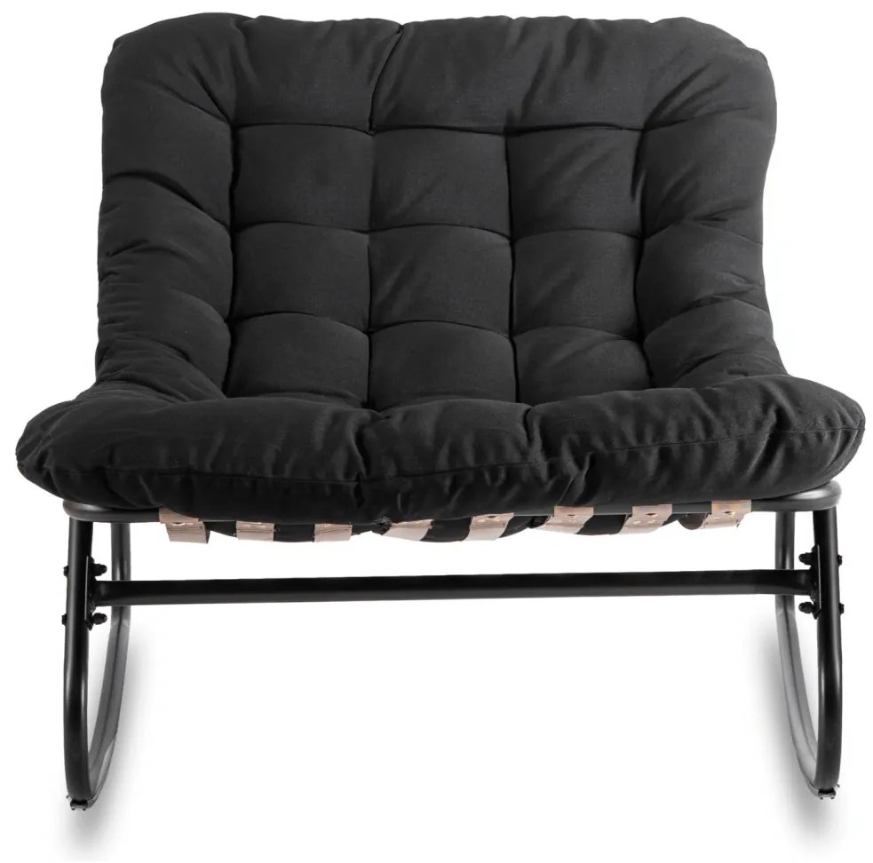 Hintafotel Fekete Párnával. AURORA