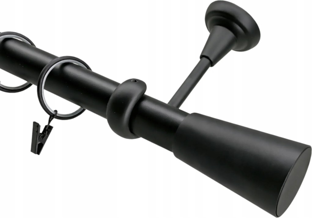 Mennyezeti Függönykarnis Szimpla Fém 25 MM Függönykarnis Végválaszték 320 CM