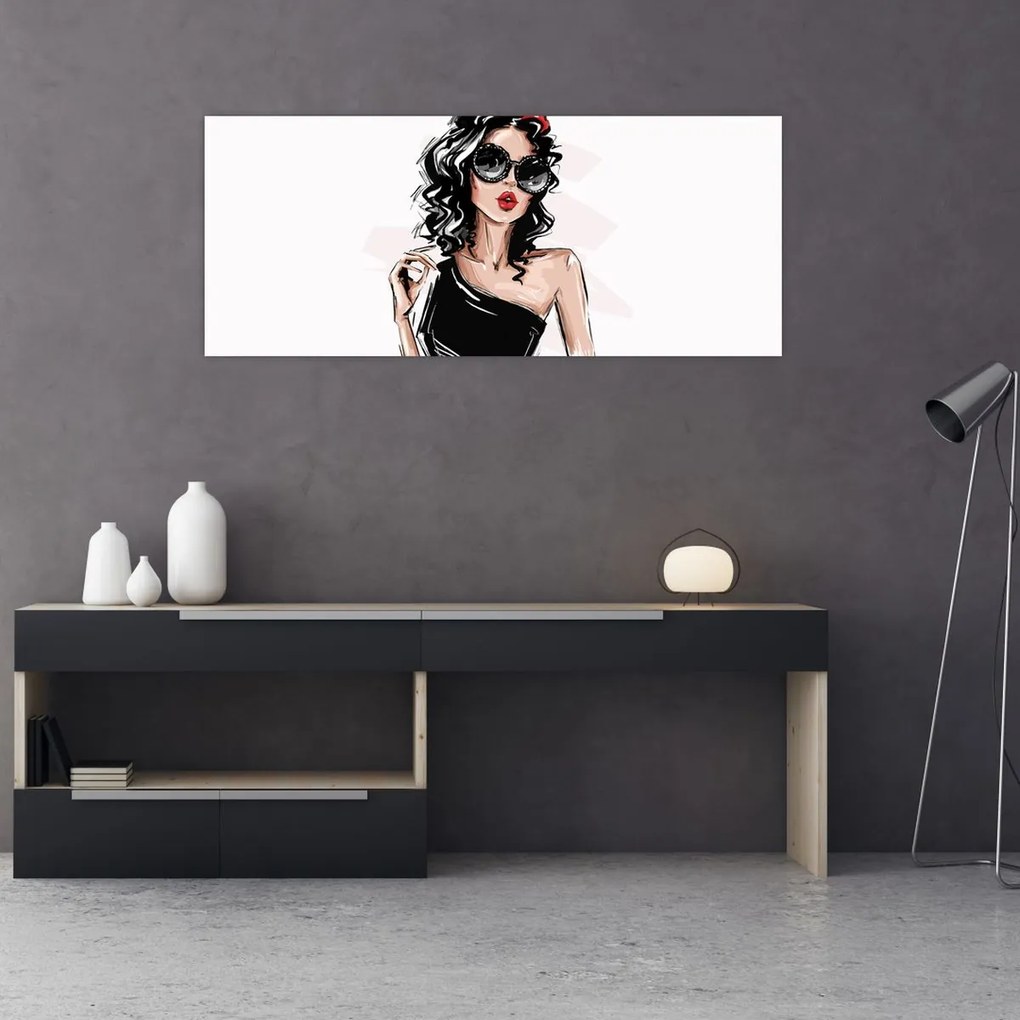Kép - Divat nő (120x50 cm)