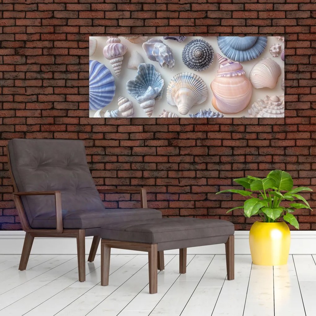 Kép - Kagylógyűjtemény (120x50 cm)