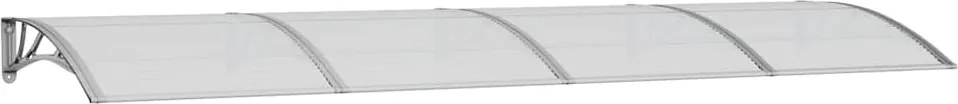 vidaXL szürke polikarbonát ajtóelőtető 350 x 100 cm