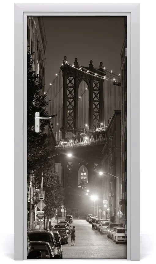 Ajtó méretű poszter Manhattan New York City 85x205 cm