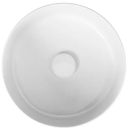 Cersanit K114-020 CREA 38 cm kerámia mosdó, fényes fehér, pultba szerelhető