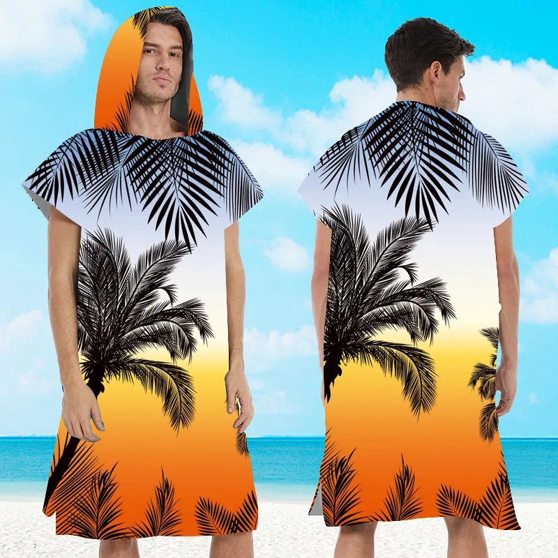 Strandponcsó PALM BEACH színes 80x145 cm