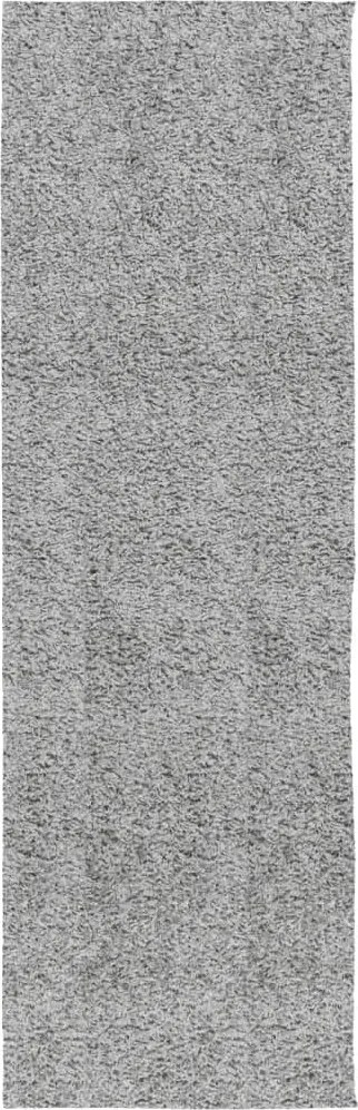 vidaXL PAMPLONA szürke magas szálú bolyhos modern szőnyeg 80 x 250 cm