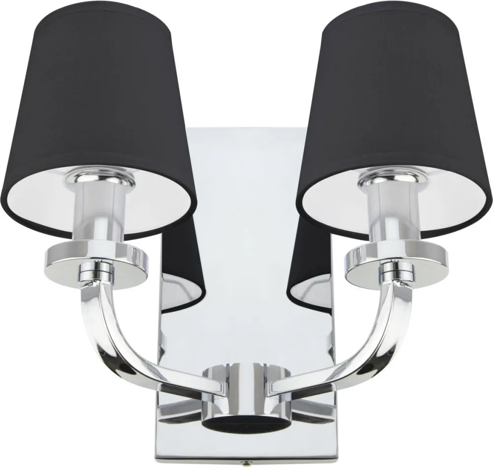 Cosmolight NEW YORK 1 W02503CH-BK Csillár 2x40W/E14 IP20