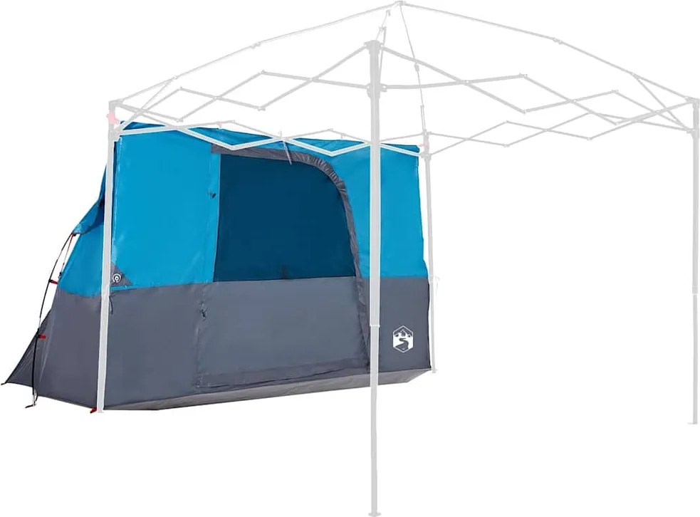 vidaXL Belső sátor tetővel tárolóval Kék 280 x 220 x 176 cm taft