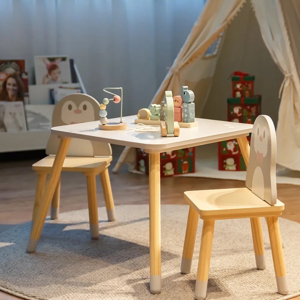 Gyerek szett 1+2, pingvin motívummal, SAVER TYP 2