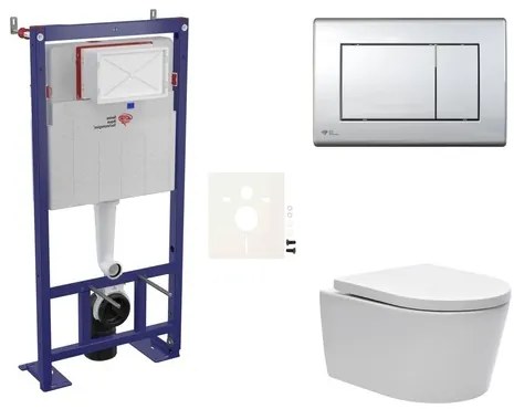 Fali WC szett SAT előtétfalas szereléshez + SAT Brevis WC SIKOSSBR21