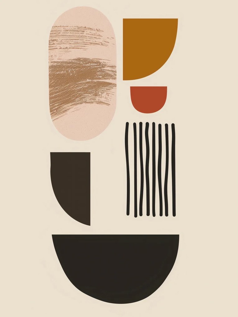 Poszter 60x80cm Textúra és pasztell