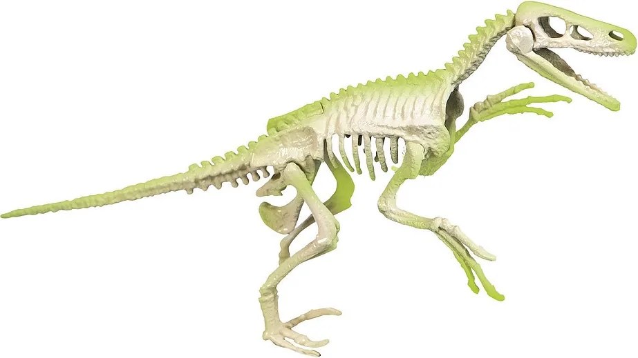 Világító velociraptor Archeo Fun régészeti készlet Clementoni