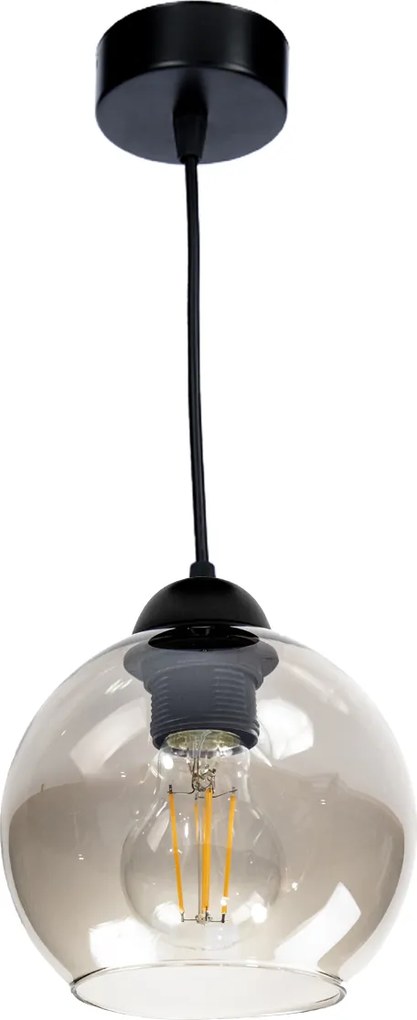 Függőlámpa Csillár Loft Üveg Led Lámpabúra