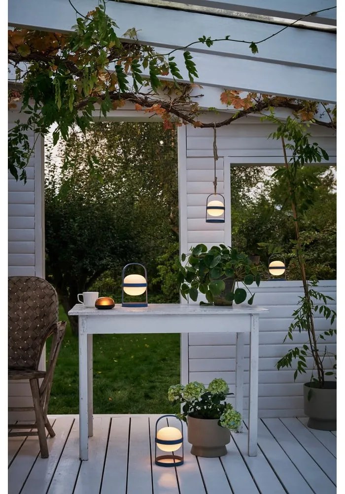 Napelemes-USB-s hordozható LED kültéri lámpa ø 12 cm Soft Spot – Rosendahl