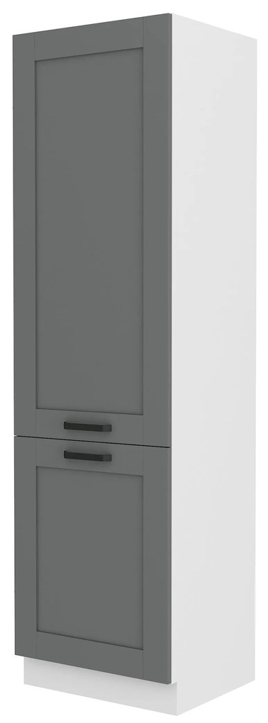 Élelmiszer szekrény Lucid 60 DK 210 2F (dustgrey + fehér). 1045564