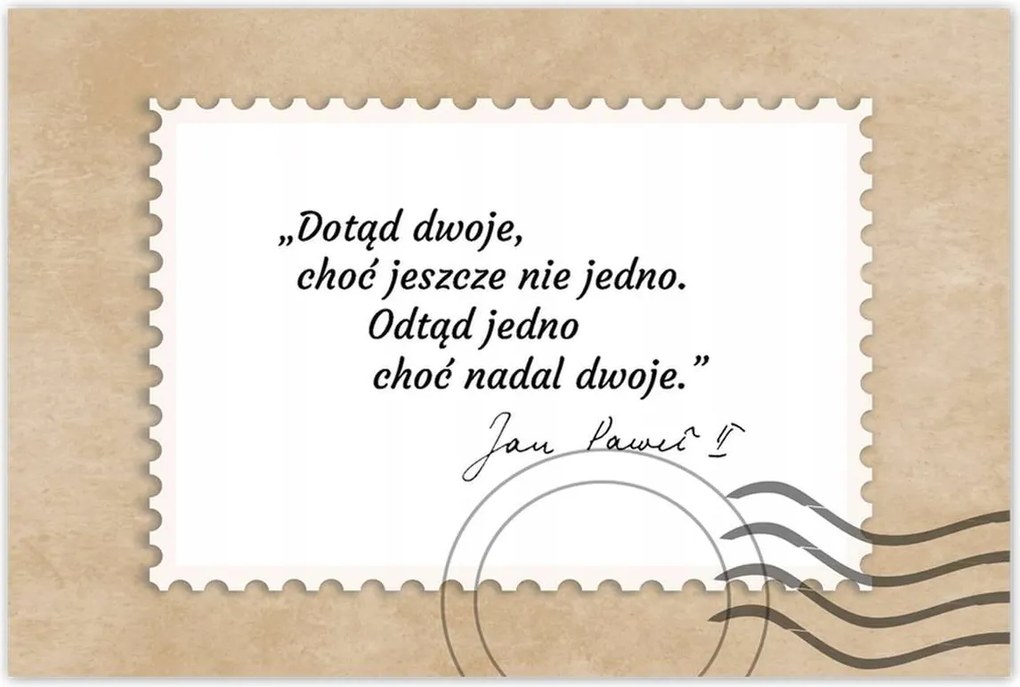 Poszterek 120x80 II. János Pál pápa idézet