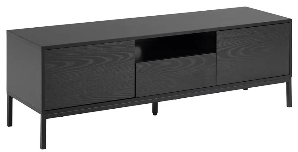 SARON fekete TV-szekrény