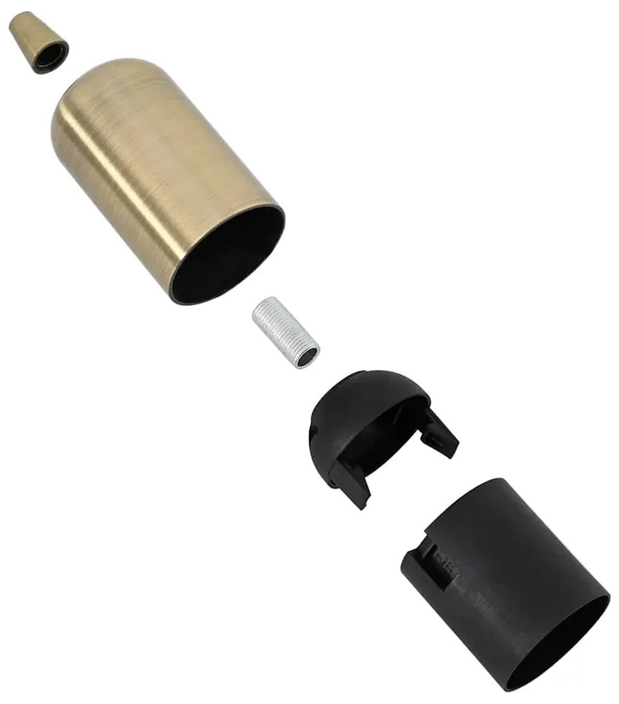 2 db bronz lámpatartók E27