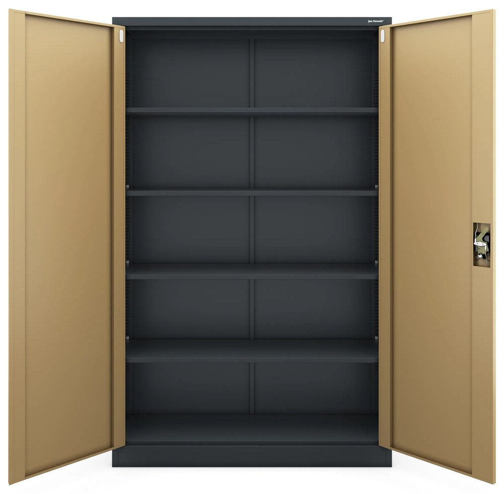 JAN II cabinet antracyt RAL7016 woodgrain H1850*W1150*D400