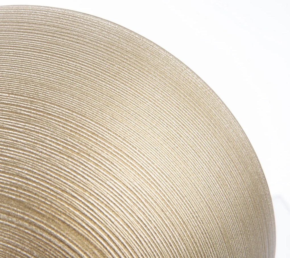 Orion Golden üvegtál, átmérő 21 cm, 21 cm átmérőjű