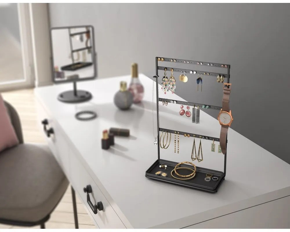 My Pendants fekete ékszertartó - Metaltex