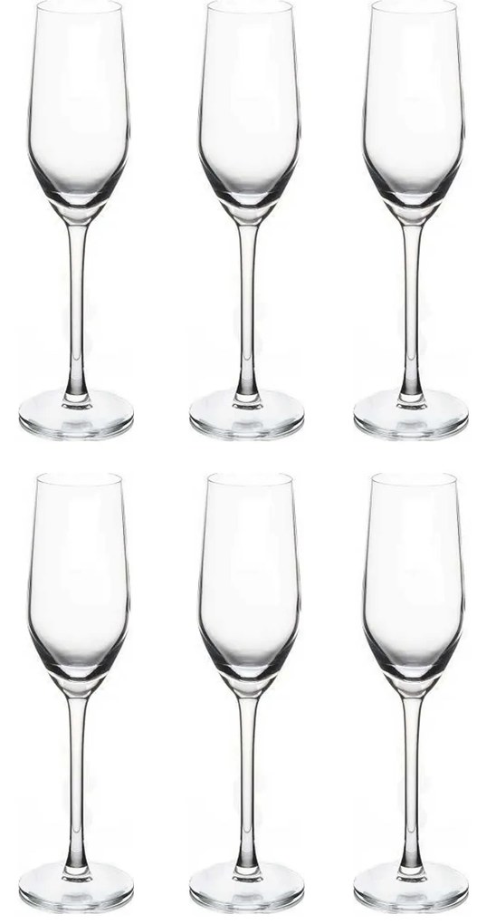 Luminarc MINERAL talpas pezsgős flőte 16cl 6db  dobozban