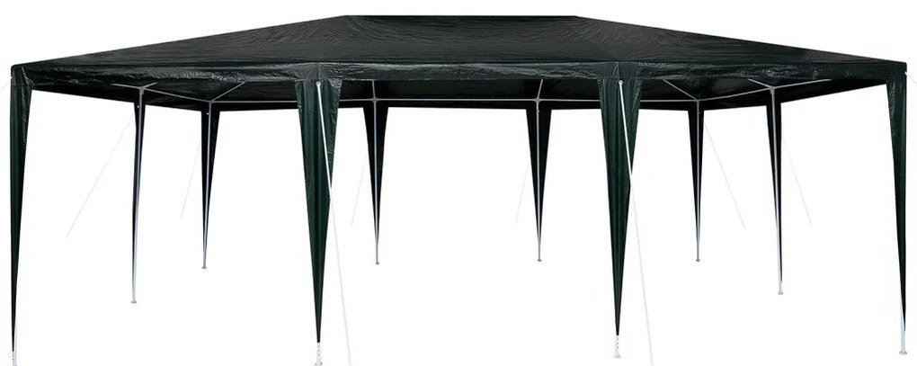 Parti sátor Zöld 6x4 m PE
