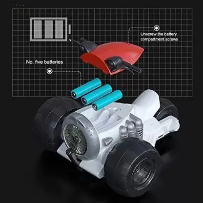 DIDAI Zenélő és Világító CrossTrike Motor Kaszkadőr Figurával