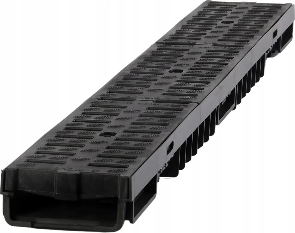 Lineáris Vízelvezetés Műanyag/műanyag vályú h55 B125 (12,5 tonna)