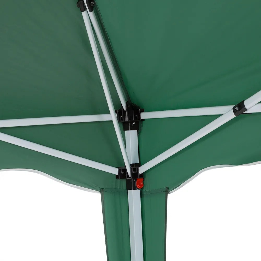 Deuba Kerti pavilon Capri 3x3 m - 2 oldalfal - zöld