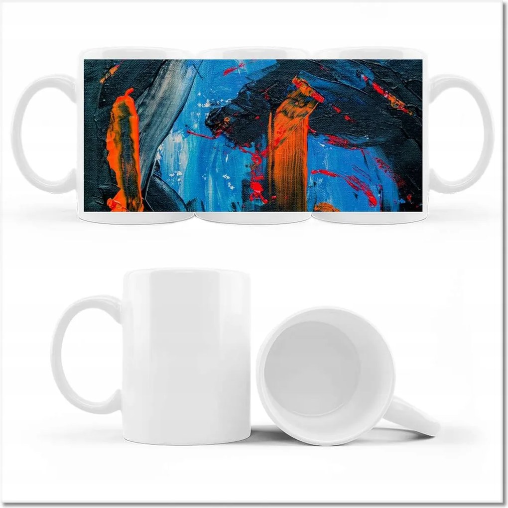 Fotós bögre Absztrakt indián