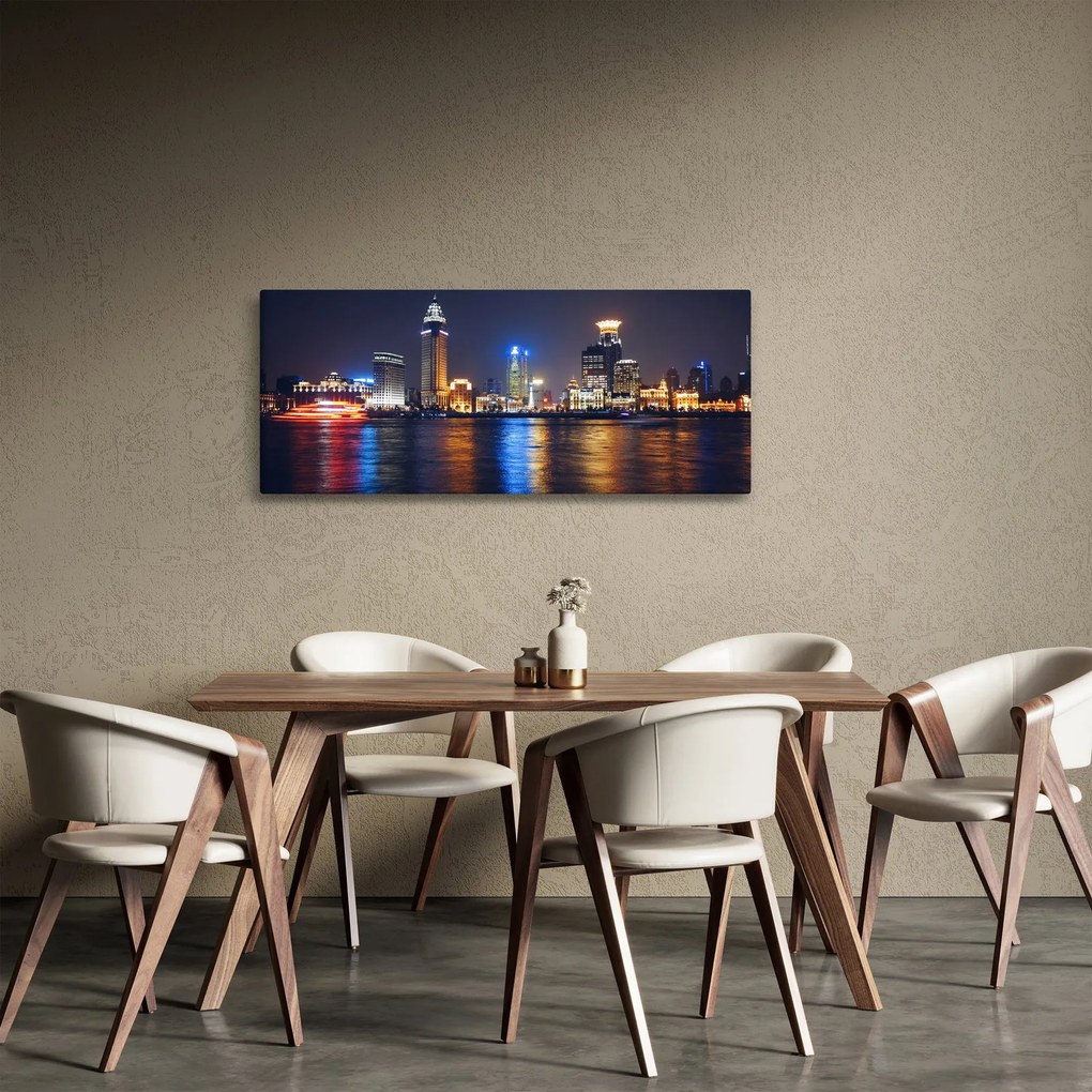 Kép - Éjszakai visszaverődés (120x50 cm)