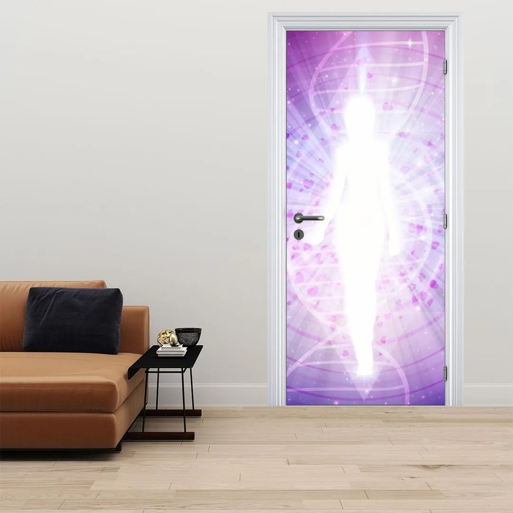 Fotótapéta ajtóra - Nő (95x205cm)