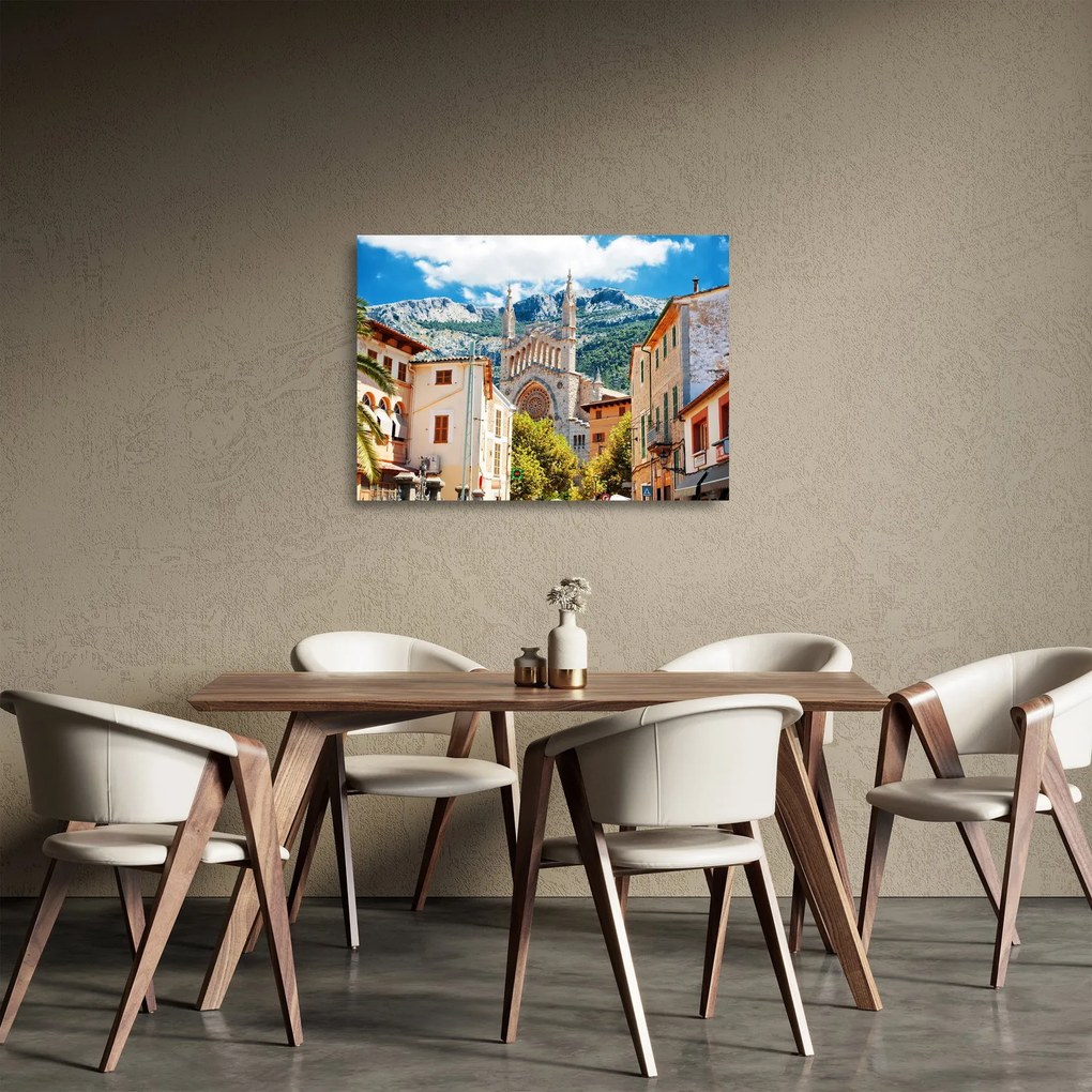 Üveg kép - Sóller, Mallorca (70x50 cm)