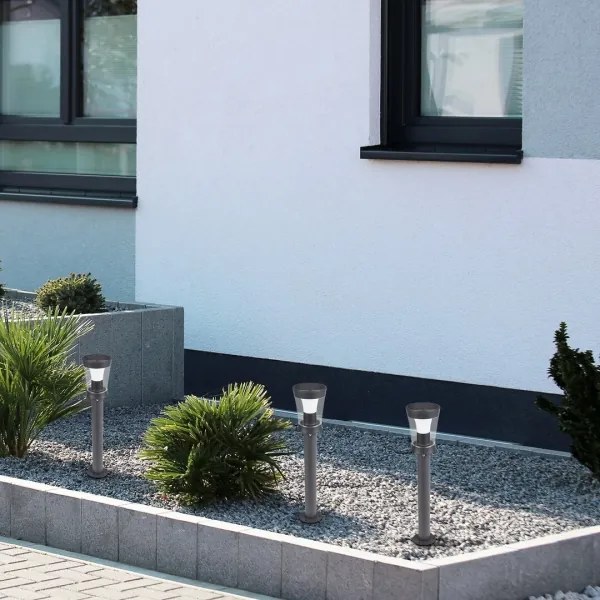 Rabalux 77038 - ANGERS LED napelemes lámpa 3W/3,7V IP65 antracit