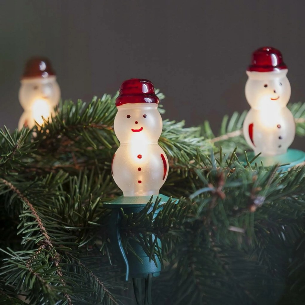 Exihand Led hóember szett fehér TVP-12 12 izzószál 20V/0.2W hosszú