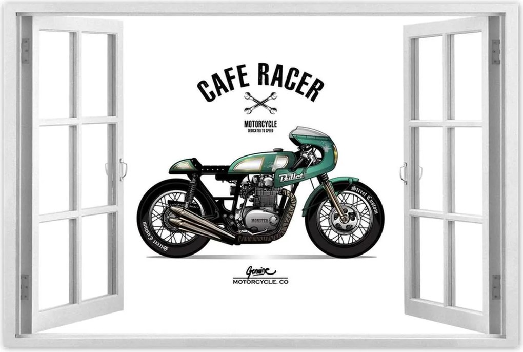 Poszterek 120x80 Motorkerékpár Antik Vintage