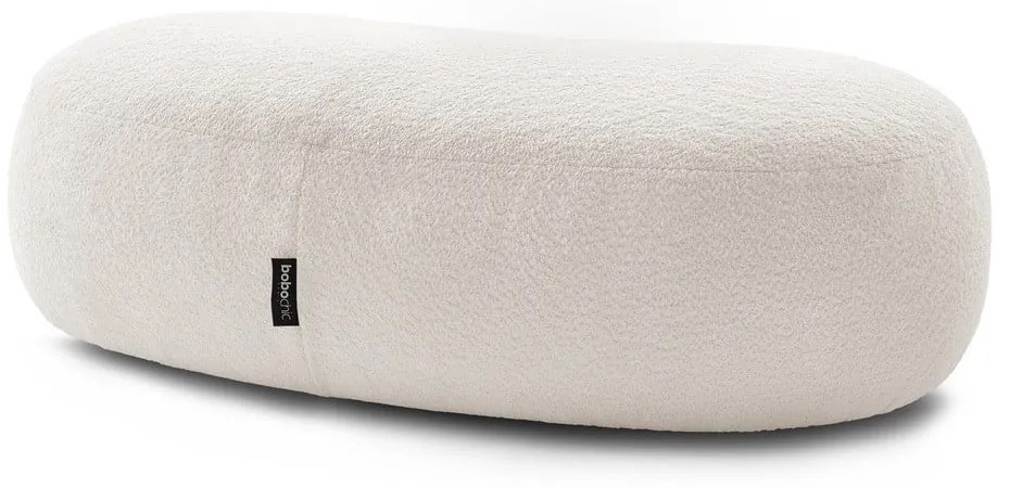 Fehér buklé szövet lábtartó Saint-Germain – Bobochic Paris